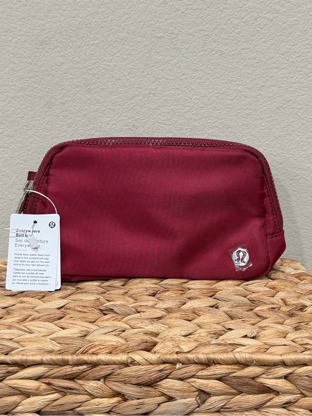 lululemon Everywhere Belt Bag 1L “Red Merlot”